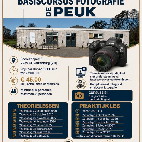 Basiscursus Fotografie | theorieles